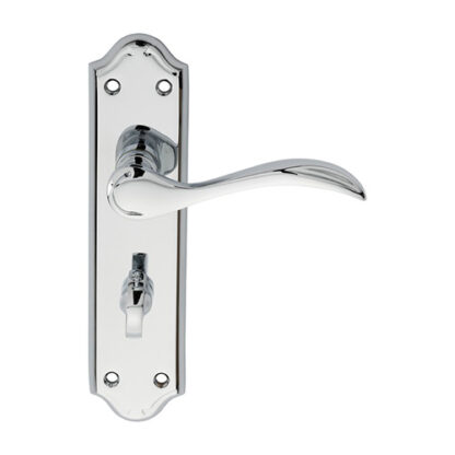 Carlisle Brass DL192CP Madrid Lever on WC Backplate (LEAD TIME: 2-3 DAYS)