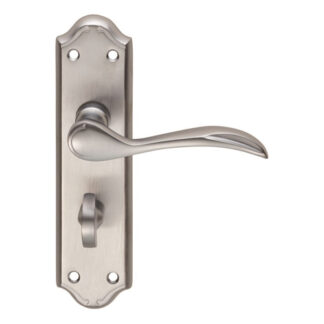 Carlisle Brass DL192SC Madrid Lever on WC Backplate (LEAD TIME: 2-3 DAYS)