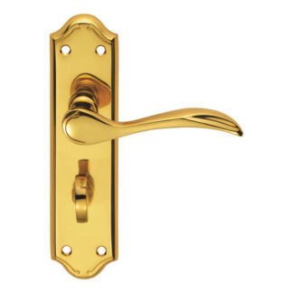 Carlisle Brass DL192 Madrid Lever on WC Backplate (LEAD TIME: 2-3 DAYS)