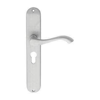Carlisle Brass DL380YSC Andros Lever on Euro Lock Long Backplate (LEAD TIME: 2-3 DAYS)