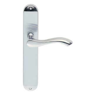Carlisle Brass DL381SC Andros Lever on Long Latch Backplate (LEAD TIME: 2-3 DAYS)