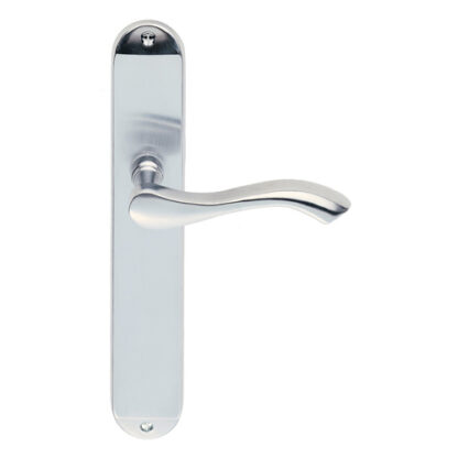 Carlisle Brass DL381SC Andros Lever on Long Latch Backplate (LEAD TIME: 2-3 DAYS)