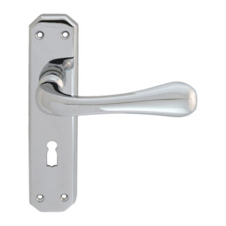 Carlisle Brass DL410CP Eden Lever on Lock Backplate (LEAD TIME: 2-3 DAYS)