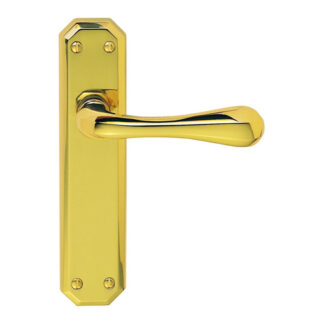 Carlisle Brass DL411 Eden Lever on Latch Backplate (LEAD TIME: 2-3 DAYS)