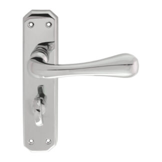 Carlisle Brass DL412CP Eden Lever on WC  Backplate (LEAD TIME: 2-3 DAYS)