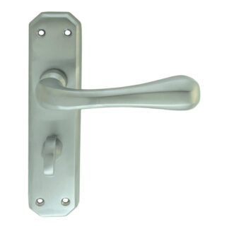 Carlisle Brass DL412SC Eden Lever on WC Backplate (LEAD TIME: 2-3 DAYS)