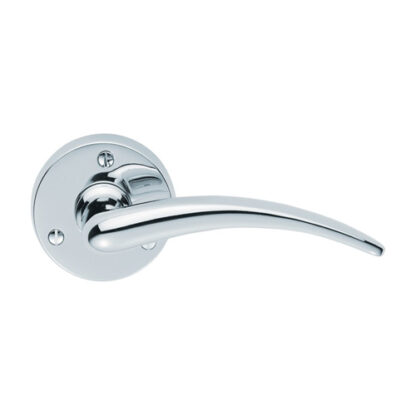 Carlisle Brass DL66CP Victorian Wing Lever on Round Rose  (LEAD TIME: 2-3 DAYS)