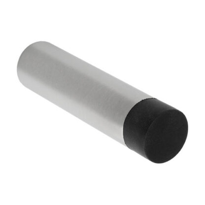 EuroSpec DSW1018SSS EUROSPEC 75 x 19mm - wall mounted doorstop - concealed fix - satin stainless Steel  (LEAD TIME: 2-3 DAYS)