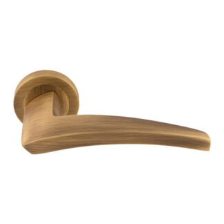 Manital DU5AB Manital Dune lever on Round Rose - Antique Brass (LEAD TIME: 2-3 DAYS)