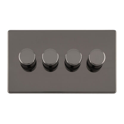 Eurolite ECBN4DLED 4 Gang Led Push On Off 2Way Dimmer (LEAD TIME: 2-3 DAYS)