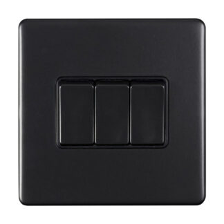 Eurolite ECMB3SWB 3 Gang Switch (LEAD TIME: 2-3 DAYS)