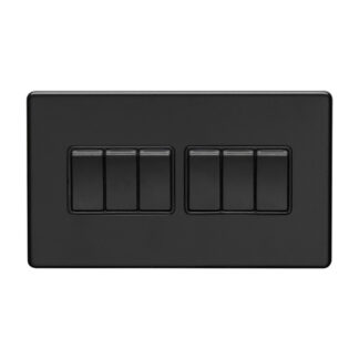 Eurolite ECMB6SWB 6 Gang Switch (LEAD TIME: 2-3 DAYS)