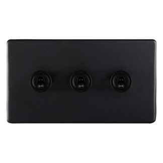 Eurolite ECMBT3SW 3 GANG 10AMP 2WAY TOGGLE SWITCH (LEAD TIME: 2-3 DAYS)