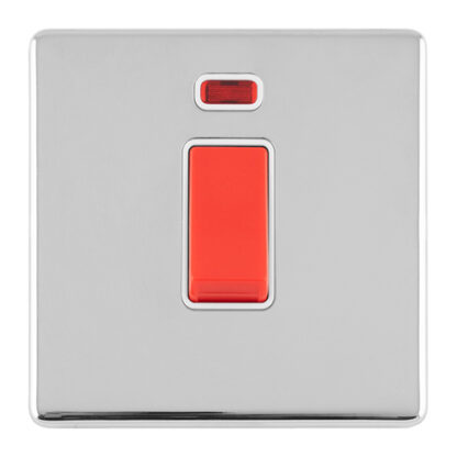 Eurolite ECPC45ASWNSW 1 GANG 45AMP DP SWITCH WITH NEON (LEAD TIME: 2-3 DAYS)