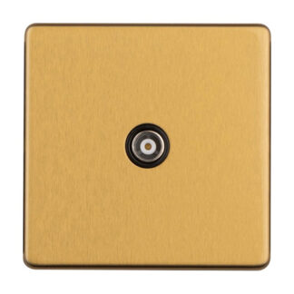 Eurolite ECSB1TVB 1 Gang TV Socket (LEAD TIME: 2-3 DAYS)
