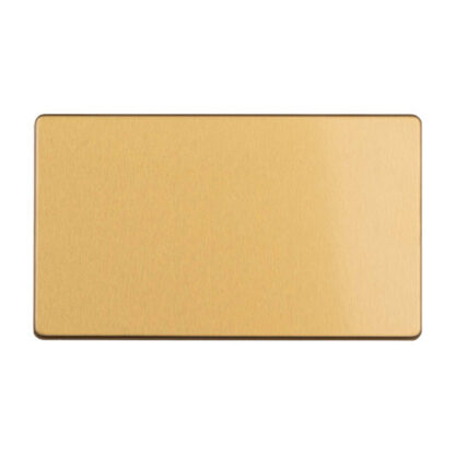 Eurolite ECSB2BB 2 Gang Double Blank Plate (LEAD TIME: 2-3 DAYS)