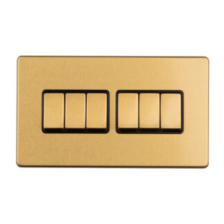 Eurolite ECSB6SWB 6 gang 2Way Switch (LEAD TIME: 2-3 DAYS)