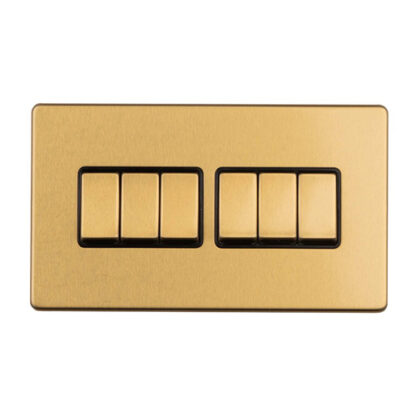 Eurolite ECSB6SWB 6 gang 2Way Switch (LEAD TIME: 2-3 DAYS)