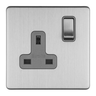 Eurolite ECSS1SOG 1 GANG 13AMP DP SWITCHED SOCKET (LEAD TIME: 2-3 DAYS)