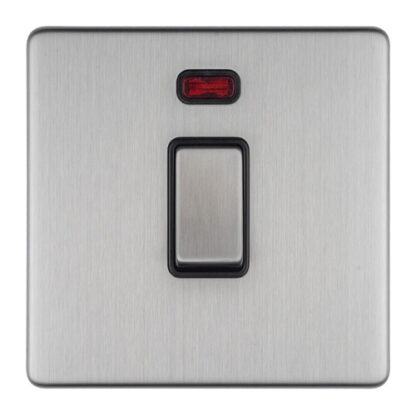 Eurolite ECSS20ADPSWNB 1 GANG 20AMP DP SWITCH & NEON (LEAD TIME: 2-3 DAYS)