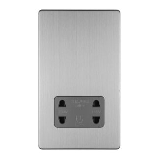 Eurolite ECSSSHSG 3 GANG SHAVER SOCKET 230/115V (LEAD TIME: 2-3 DAYS)