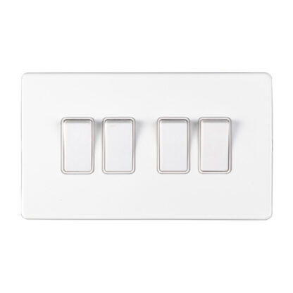 Eurolite ECW4SWW 4 Gang Switch (LEAD TIME: 2-3 DAYS)