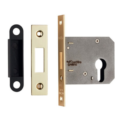 EuroSpec EDE5030EB Easi-T Economy Euro Profile Deadlock 76mm (LEAD TIME: 2-3 DAYS)