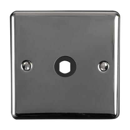 Eurolite EN1DIMBN Dimmer Switch Plate-Black Nickel-1 Gang (LEAD TIME: 2-3 DAYS)