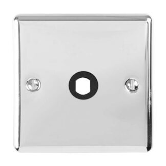 Eurolite EN1DIMPC Dimmer Switch Plate-Polished Chrome-1 Gang (LEAD TIME: 2-3 DAYS)