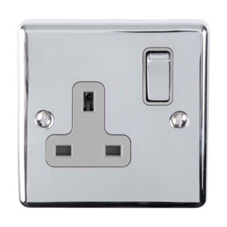 Eurolite EN1SOPCG 1 Gang Socket (LEAD TIME: 2-3 DAYS)