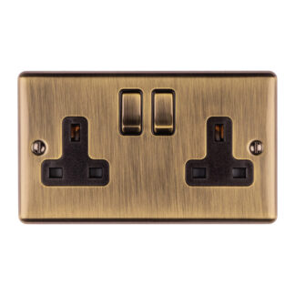 Eurolite EN2SOABB 2 Gang Socket (LEAD TIME: 2-3 DAYS)