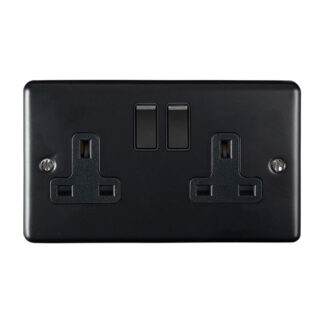 Eurolite EN2SOMBB 2 Gang Socket (LEAD TIME: 2-3 DAYS)