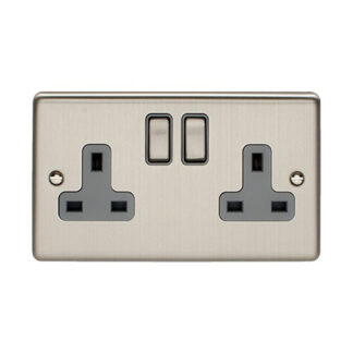Eurolite EN2SOSSG 2 Gang Socket (LEAD TIME: 2-3 DAYS)