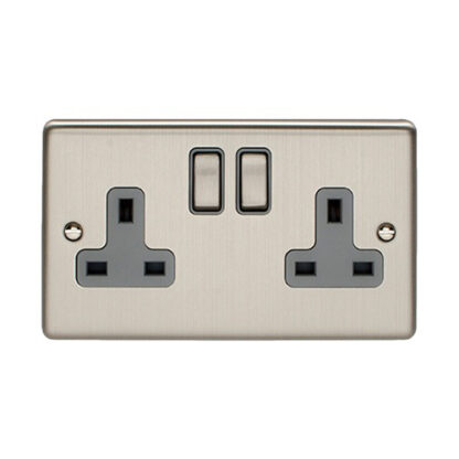 Eurolite EN2SOSSG 2 Gang Socket (LEAD TIME: 2-3 DAYS)