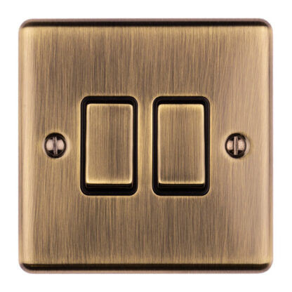 Eurolite EN2SWABB 2 Gang Switch (LEAD TIME: 2-3 DAYS)