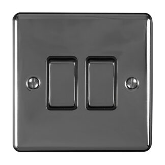 Eurolite EN2SWBNB 2 Gang Switch (LEAD TIME: 2-3 DAYS)