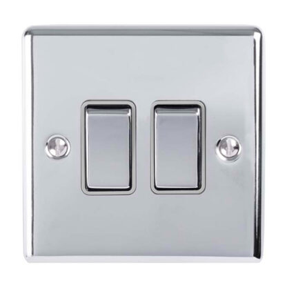 Eurolite EN2SWPCG 2 Gang Switch (LEAD TIME: 2-3 DAYS)