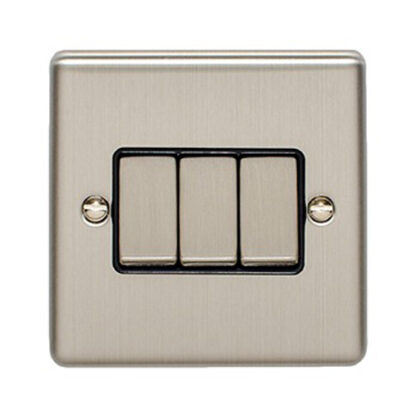 Eurolite EN3SWSSB 3 Gang Switch (LEAD TIME: 2-3 DAYS)