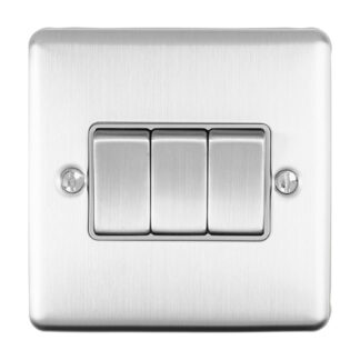 Eurolite EN3SWSSG 3 Gang Switch (LEAD TIME: 2-3 DAYS)