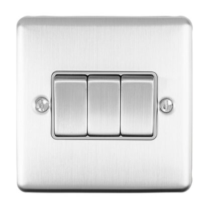 Eurolite EN3SWSSG 3 Gang Switch (LEAD TIME: 2-3 DAYS)