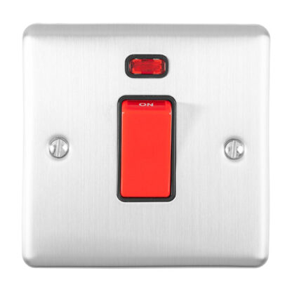 Eurolite EN45ASWNSSSB 45Amp Switch with Neon Indicator (LEAD TIME: 2-3 DAYS)