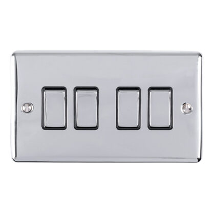 Eurolite EN4SWPCB 4 Gang Switch (LEAD TIME: 2-3 DAYS)
