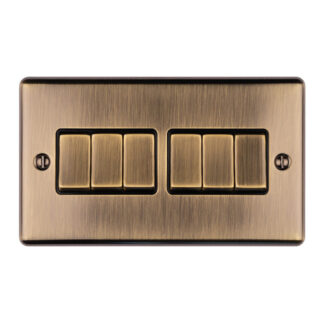 Eurolite EN6SWABB 6 Gang Switch (LEAD TIME: 2-3 DAYS)
