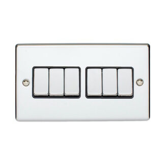 Eurolite EN6SWPCB 6 Gang Switch (LEAD TIME: 2-3 DAYS)