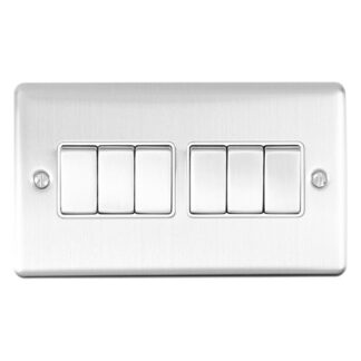 Eurolite EN6SWSSW 6 Gang Switch (LEAD TIME: 2-3 DAYS)