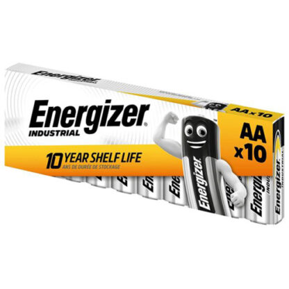 Energizer Industrial AA LR6 Alkaline Batteries (Box of 10) - Image 2