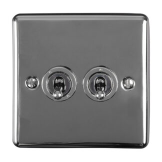 Eurolite ENT2SWBN 2 Gang Toggle Switch (LEAD TIME: 2-3 DAYS)