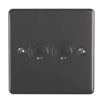 Eurolite ENT2SWMBB 2 Gang Toggle Switch (LEAD TIME: 2-3 DAYS)
