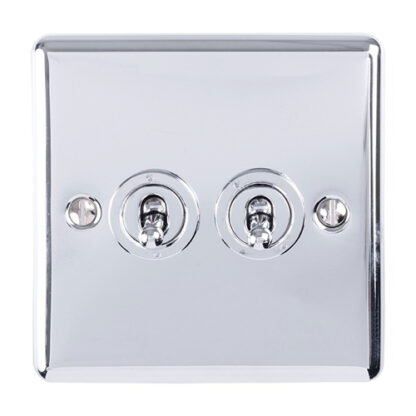 Eurolite ENT2SWPC 2 Gang Toggle Switch (LEAD TIME: 2-3 DAYS)