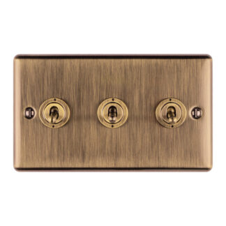 Eurolite ENT3SWABB 3 Gang Toggle Switch (LEAD TIME: 2-3 DAYS)